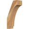 Ekena Millwork 4"W x 8"D x 16"H Imperial Rough Sawn Knee Brace, Western Red Cedar BRC04X08X16IMP00RWR - alternate 1